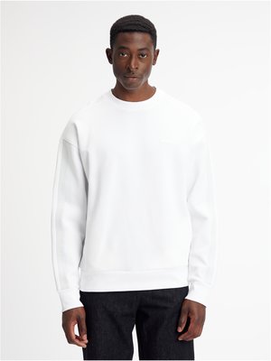 Sweatshirt-aus-einem-Baumwollgemisch,-Comfort-Fit