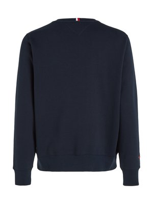 Sweatshirt-aus-einem-Baumwollgemisch-mit-Label-Stitching