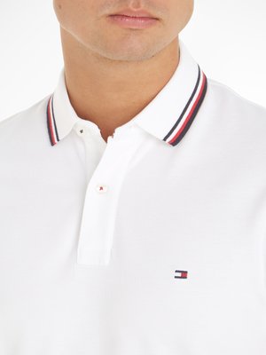 Poloshirt-aus-Bio-Baumwolle-in-Piqué-Qualität,-Slim-Fit