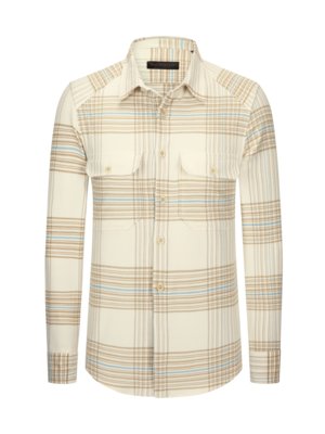 Softes Overshirt in Flanell-Qualität