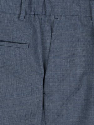 Baukasten-Hose mit filigranem Muster, Extra Slim Fit 