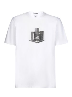 T-Shirt mit Front- und Back-Print
