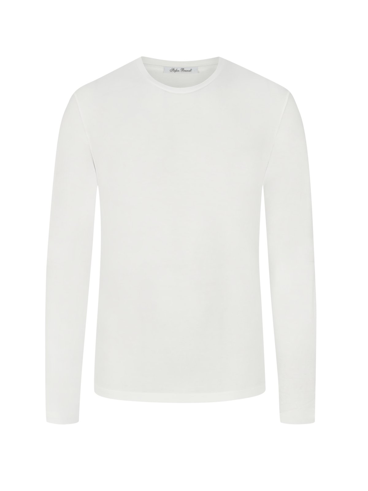 Stefan Brandt Unifarbenes Longsleeve in Jersey-Qualität in 3XL