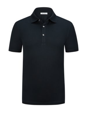 Glattes Jersey-Poloshirt in Bio Urpima®-Qualität