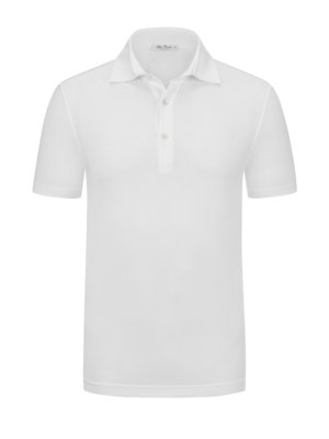 Glattes Jersey-Poloshirt in Bio Urpima®-Qualität