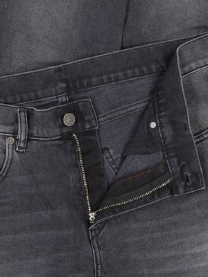 Jeans-D-Strukt-in-Washed-Optik,-Slim-Fit
