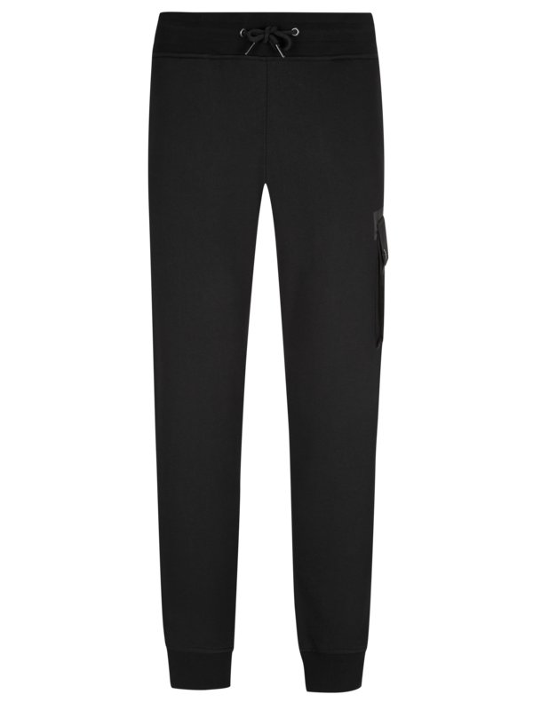 Jogginghose mit Cargotasche von Belstaff in Schwarz