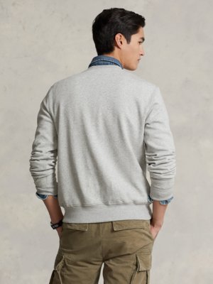 Sweatshirt-aus-einem-Baumwollgemisch-mit-Polo-Bear-Print