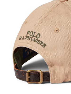 Baumwoll-Cap mit Polo Bear-Stickerei