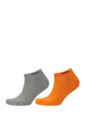 2er-Pack-unifarbene-Socken-Füßlinge-