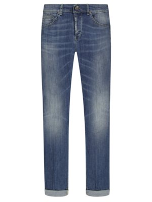 Jeans-George-in-dezenter-Used-Optik,-Skinny-Fit