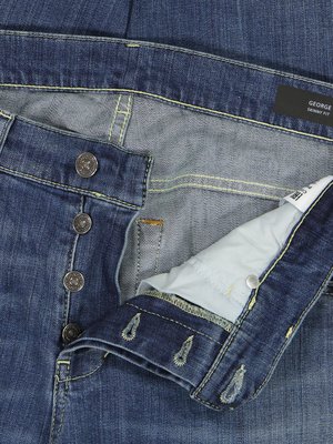 Jeans George in dezenter Used-Optik, Skinny Fit