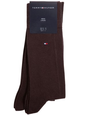 2er Pack Socken mit kleiner Flag-Stickerei