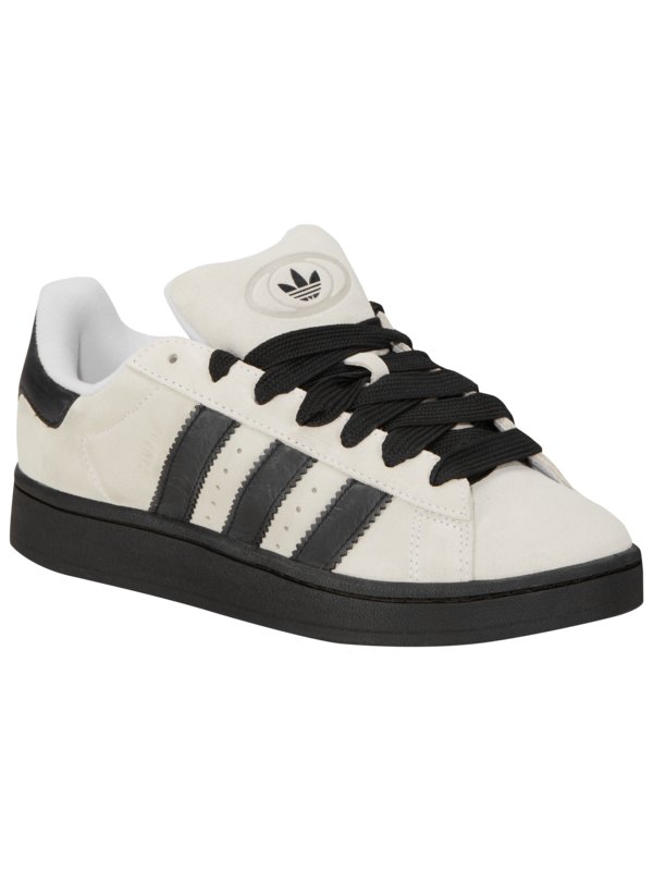 Low Top Sneaker aus Veloursleder mit Kontrast-Details von Adidas in Khaki