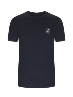 T-Shirt-aus-Baumwolle,-Regular-Fit