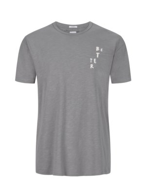 T-Shirt-mit-Print-auf-der-Vorder--und-Rückseite