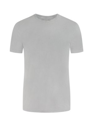 T-Shirt-aus-Bio-Baumwolle-mit-O-Neck