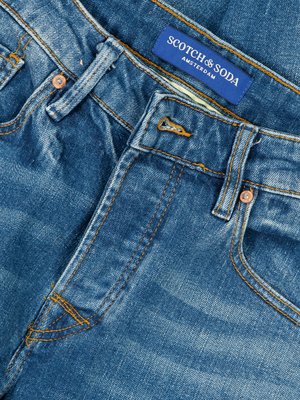 Jeans-Ralston-mit-Stetchanteil-im-Washed-Look,-Regular-Slim-Fit