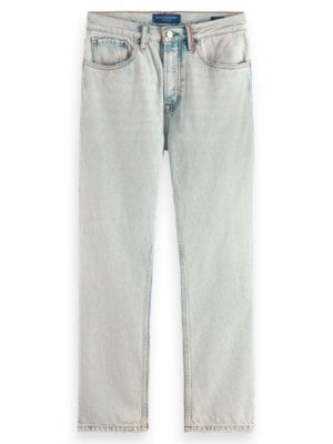 Jeans im Used-Look, Loose Tapered Fit