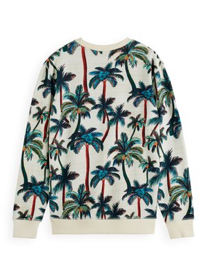 Sweatshirt mit Palmen-Motiv