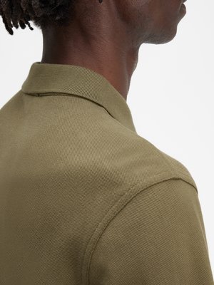 Langarm-Poloshirt-in-Piqué-Qualität