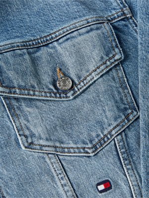 Jeansjacke in Used-Optik, Shawn Mendes Kollektion