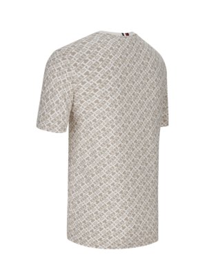 T-Shirt-in-Jersey-Qualität-mit-Monogramm-Allover-Muster