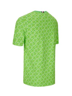T-Shirt-in-Jersey-Qualität-mit-Monogramm-Allover-Muster