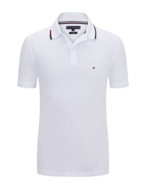 Leichtes-Poloshirt-in-elastischer-Jersey-Qualität,-Regular-Fit-