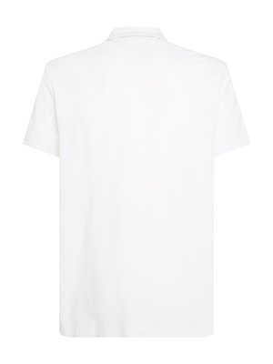 Poloshirt-in-Piqué-Qualität-mit-gummiertem-Logo-Emblem