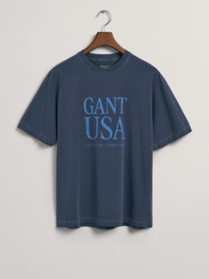 T-Shirt-in-Washed-Optik-mit-Label-Print