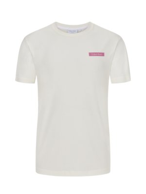 T-Shirt-aus-Baumwolle-mit-Backprint-