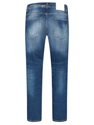 Jeans-in-Distressed-Optik-mit-Stretchanteil,-Relaxed-Cropped