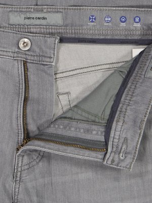 Leichte-Denim-Jeans-Lyon-in-dezenter-Waschung,-Futureflex-