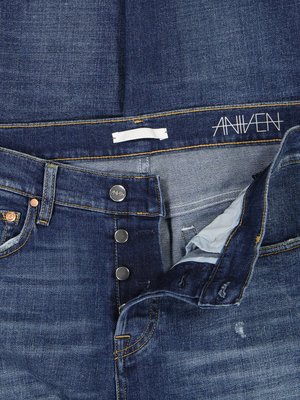 Jeans Kaden im Used-Look, Slim Fit 