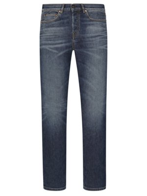 Jeans-Kaden-in-Used-Optik,-Slim-Fit-