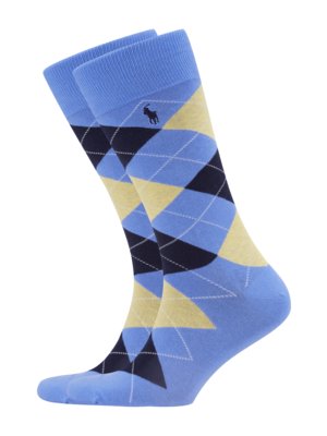 3-er-Pack-Socken-mit-Argyle-Muster-