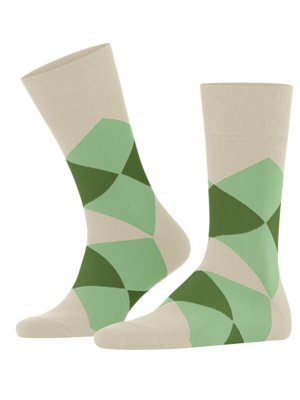Socken-aus-einem-Bio-Baumwollgemisch-mit-Argyle-Muster