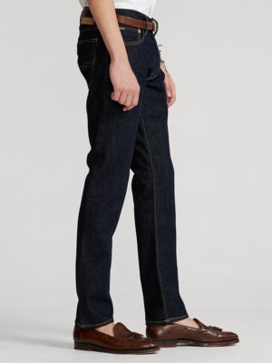 Dark Denim jeans mit Stretchanteil, Slim Fit