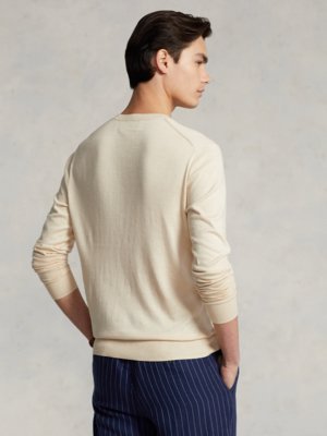 Softer-und-leichter-Pullover-mit-O-Neck