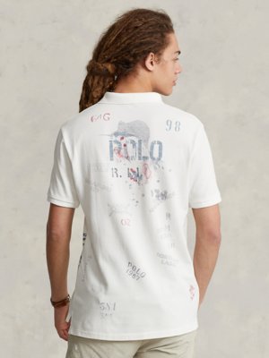 Poloshirt-mit-Logo-Print,-Classic-Fit