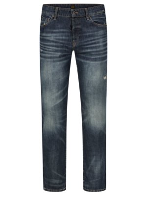 Jeans Maine im Used-Look, Regular Fit