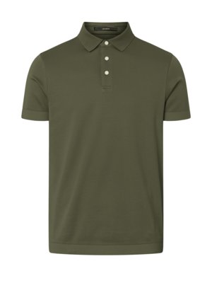 Poloshirt-in-elastischer-Jersey-Qualität