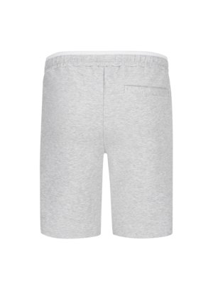 Sweat-Shorts mit Stretchanteil und Logo-Print