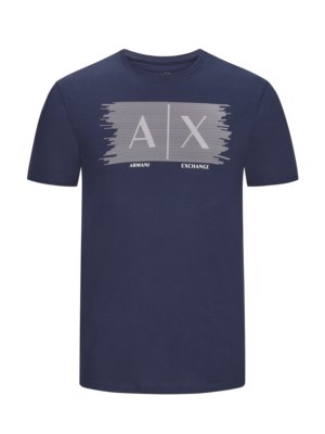 T-Shirt aus Baumwolle mit Print auf der Vorderseite 