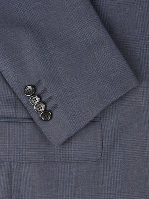 Anzug-Kei-aus-Schurwolle-mit-Glencheck-Muster
