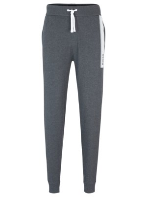Homewear-Sweatpants-mit-Logo-Streifen