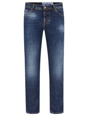 Jeans Scott im Washed-Look, Slim Cropped Carrot Fit