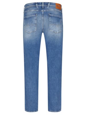 Jeans-Anbass-in-Distressed-Optik,-Slim-Fit