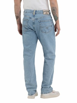 Jeans 9 Zero 1 in Wasehd-Optik, Straight Fit